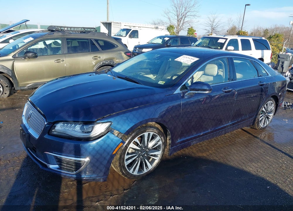 2017 LINCOLN MKZ HYBRID RESERVE VIN: 3LN6L5MU3HR665977