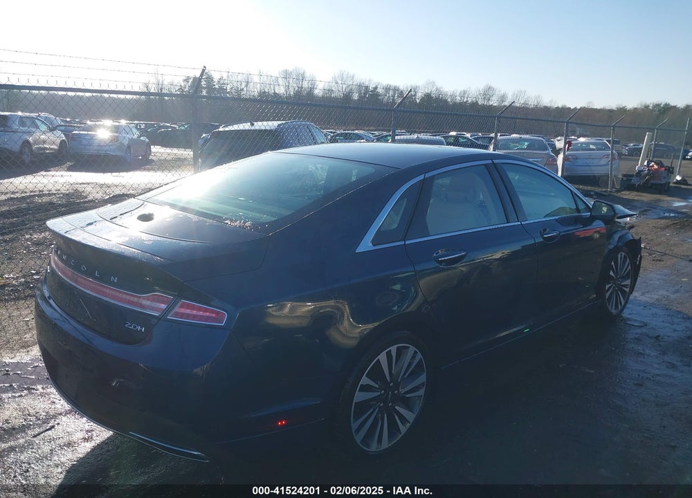 2017 LINCOLN MKZ HYBRID RESERVE VIN: 3LN6L5MU3HR665977