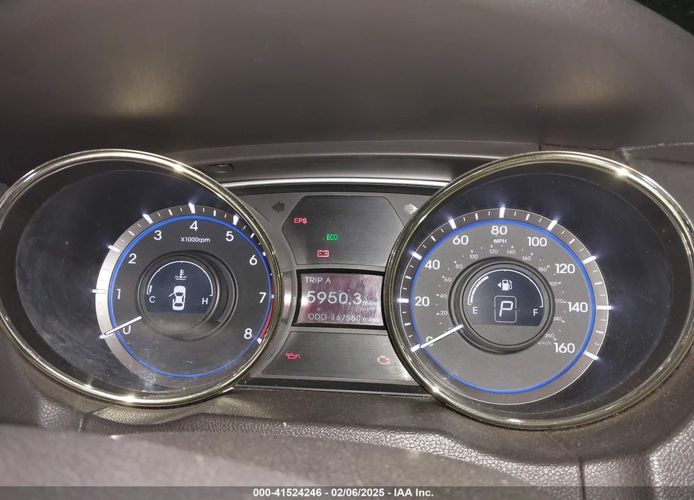 2013 HYUNDAI SONATA VIN: 5NPEB4AC2DH505191