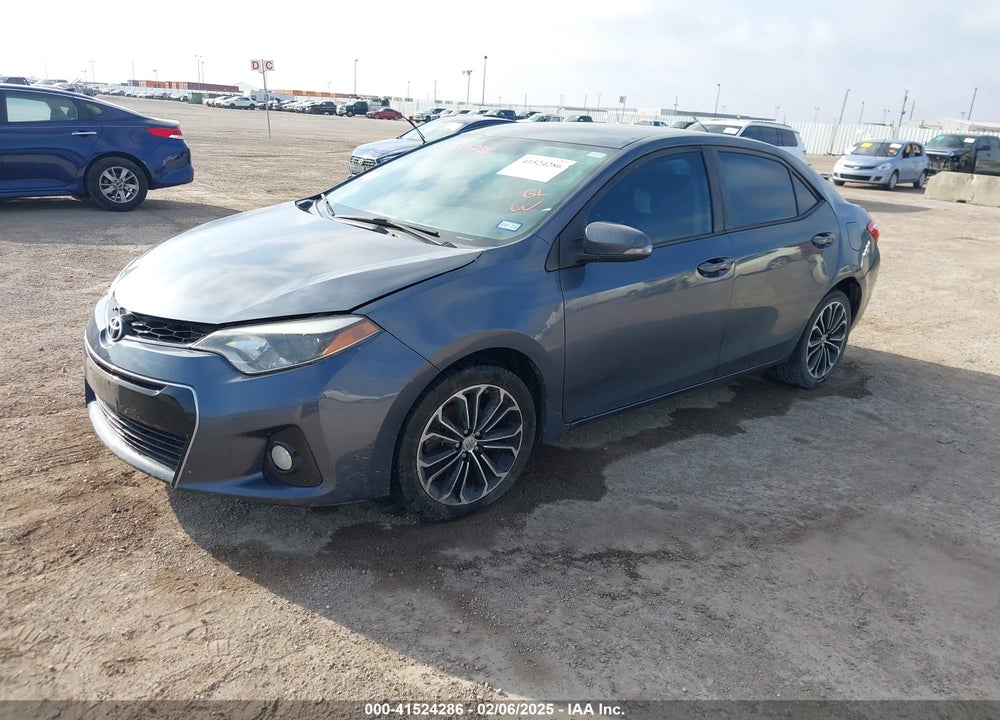 2016 TOYOTA COROLLA VIN: 5YFBURHE0GP516490