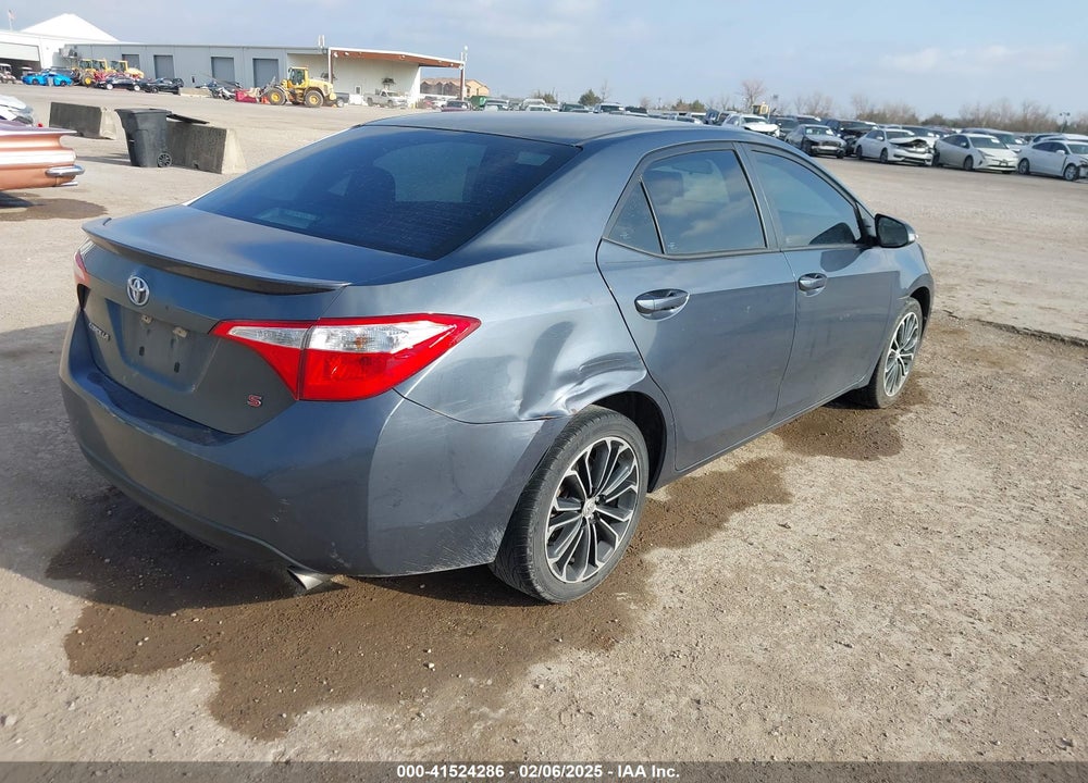 2016 TOYOTA COROLLA VIN: 5YFBURHE0GP516490