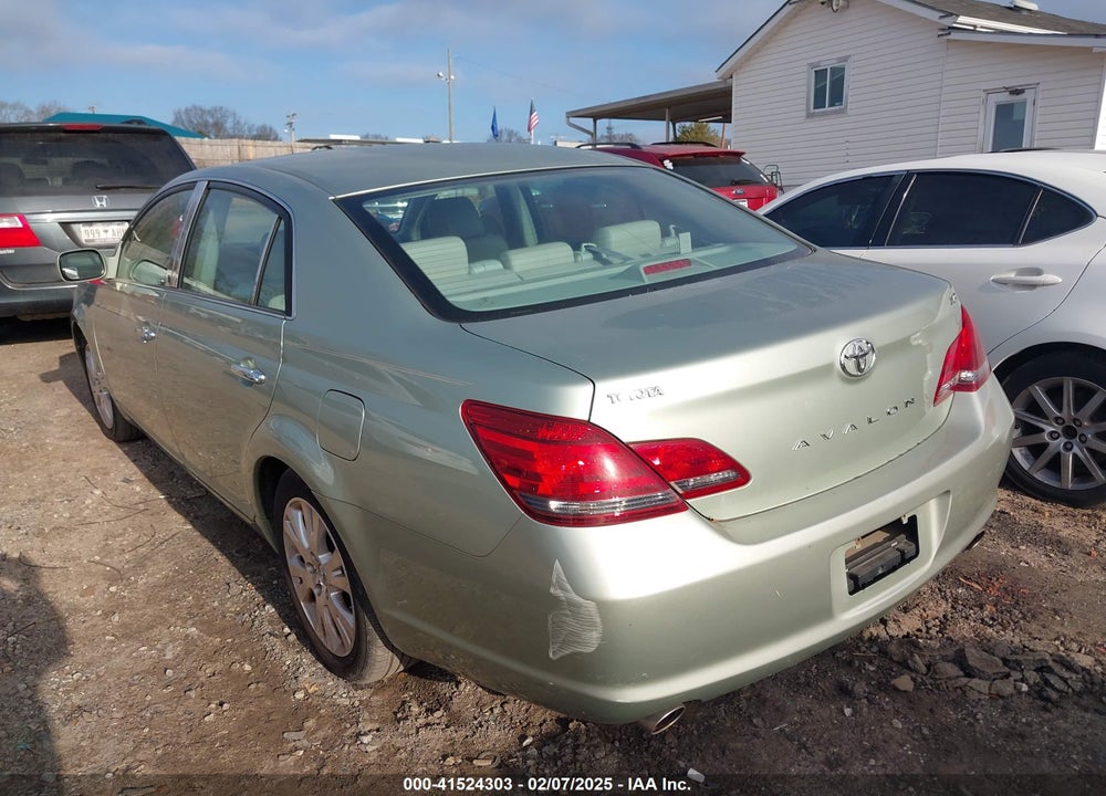 2008 TOYOTA AVALON XLS VIN: 4T1BK36B78U284725