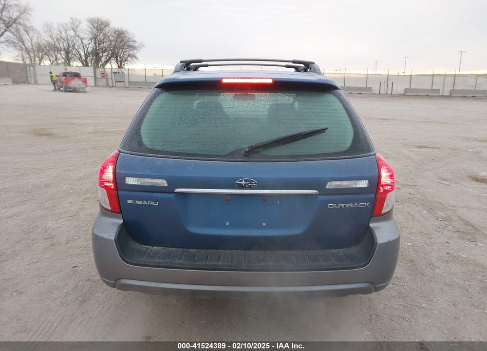 2008 SUBARU OUTBACK VIN: 4S4BP61CX87348032