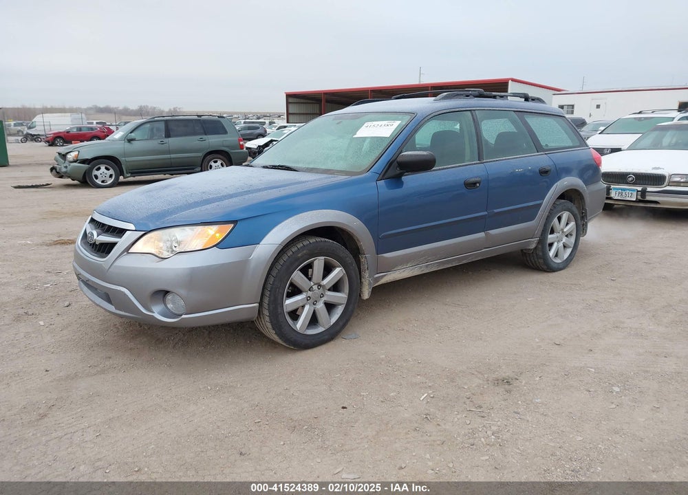 2008 SUBARU OUTBACK VIN: 4S4BP61CX87348032