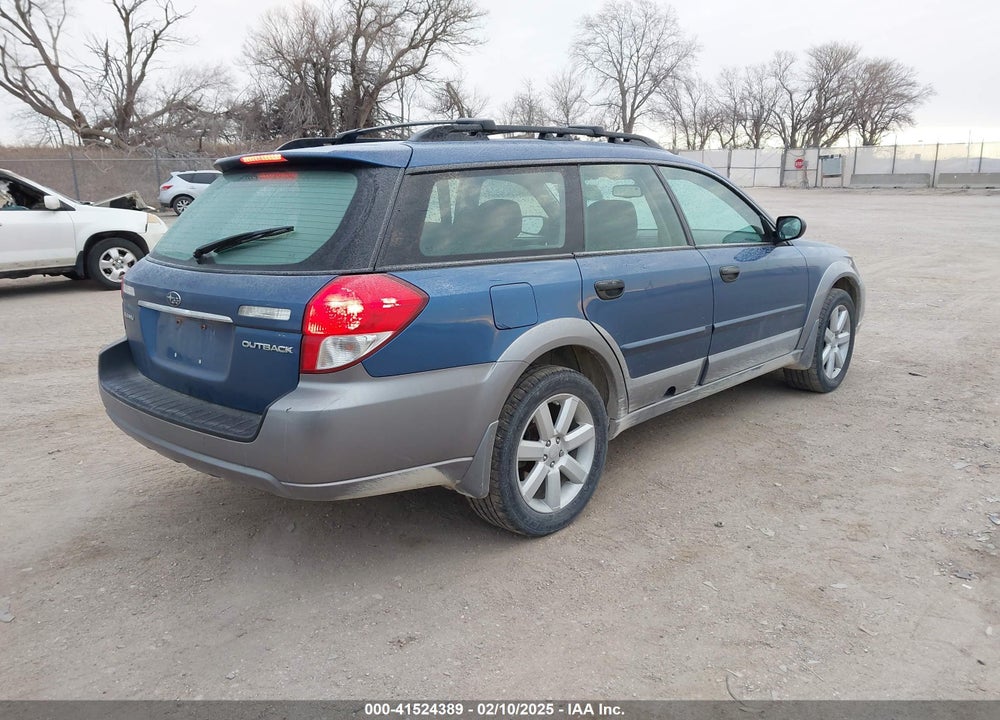 2008 SUBARU OUTBACK VIN: 4S4BP61CX87348032
