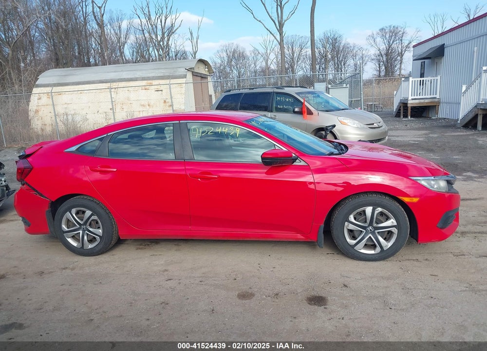 2016 HONDA CIVIC VIN: 2HGFC2F52GH555801