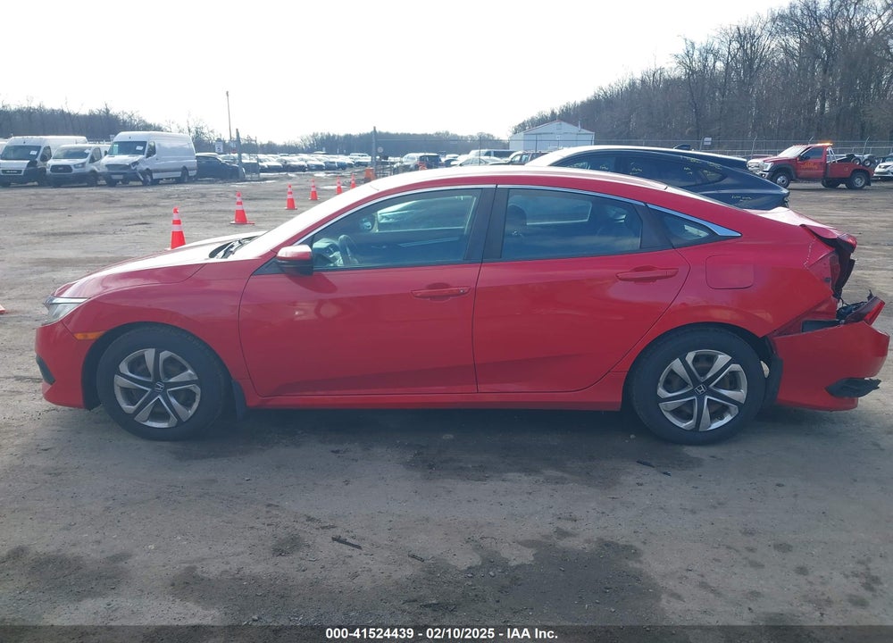 2016 HONDA CIVIC VIN: 2HGFC2F52GH555801