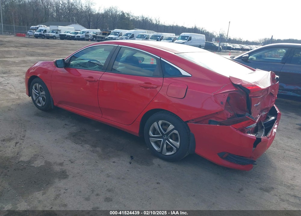 2016 HONDA CIVIC VIN: 2HGFC2F52GH555801