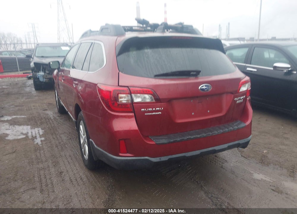 2017 SUBA OUTBACK PREMIUM VIN: 4S4BSADC2H3201658
