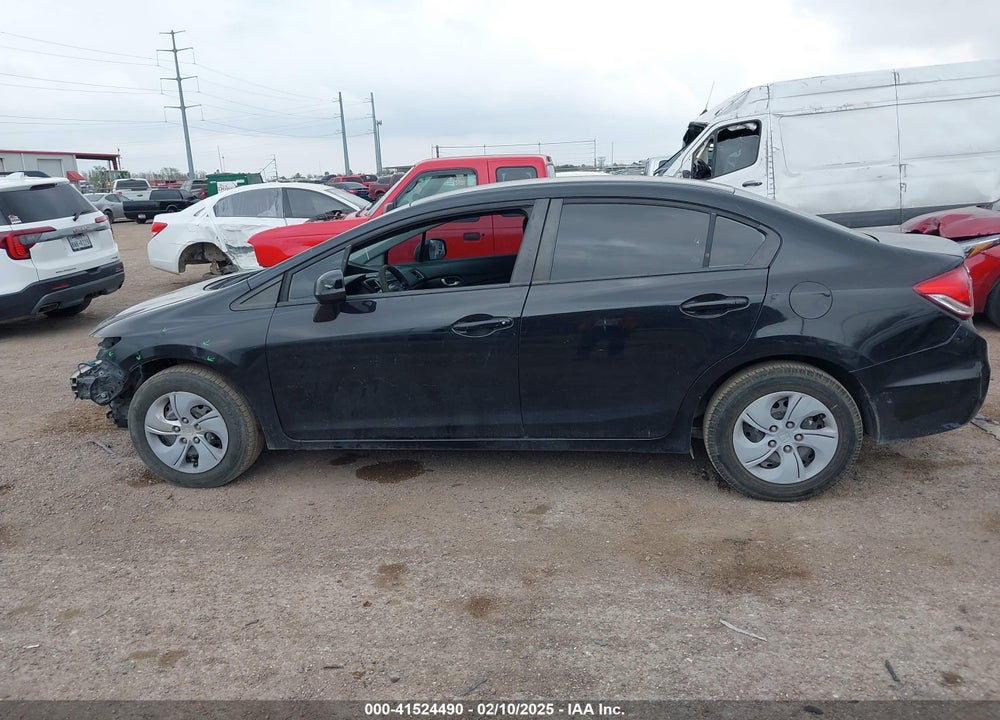 2013 HONDA CIVIC LX VIN: 2HGFB2F52DH576081