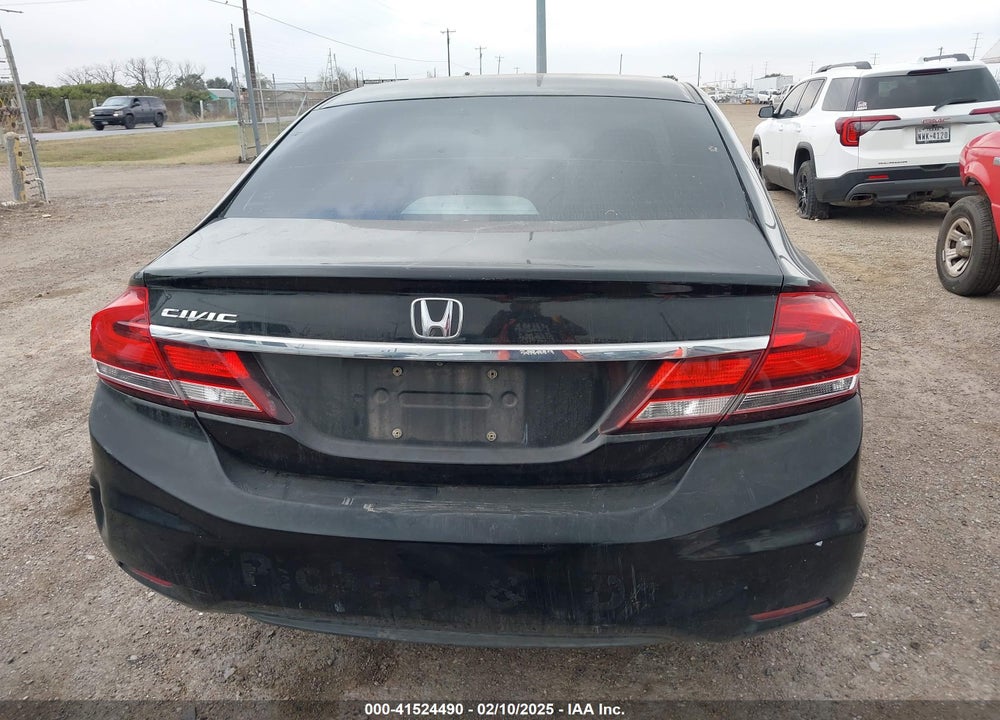 2013 HONDA CIVIC LX VIN: 2HGFB2F52DH576081