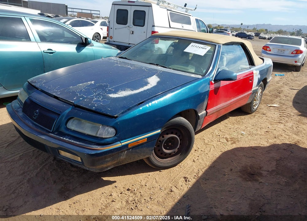 1995 CHRYSLER LEBARON GTC VIN: 1C3EU4531SF507062