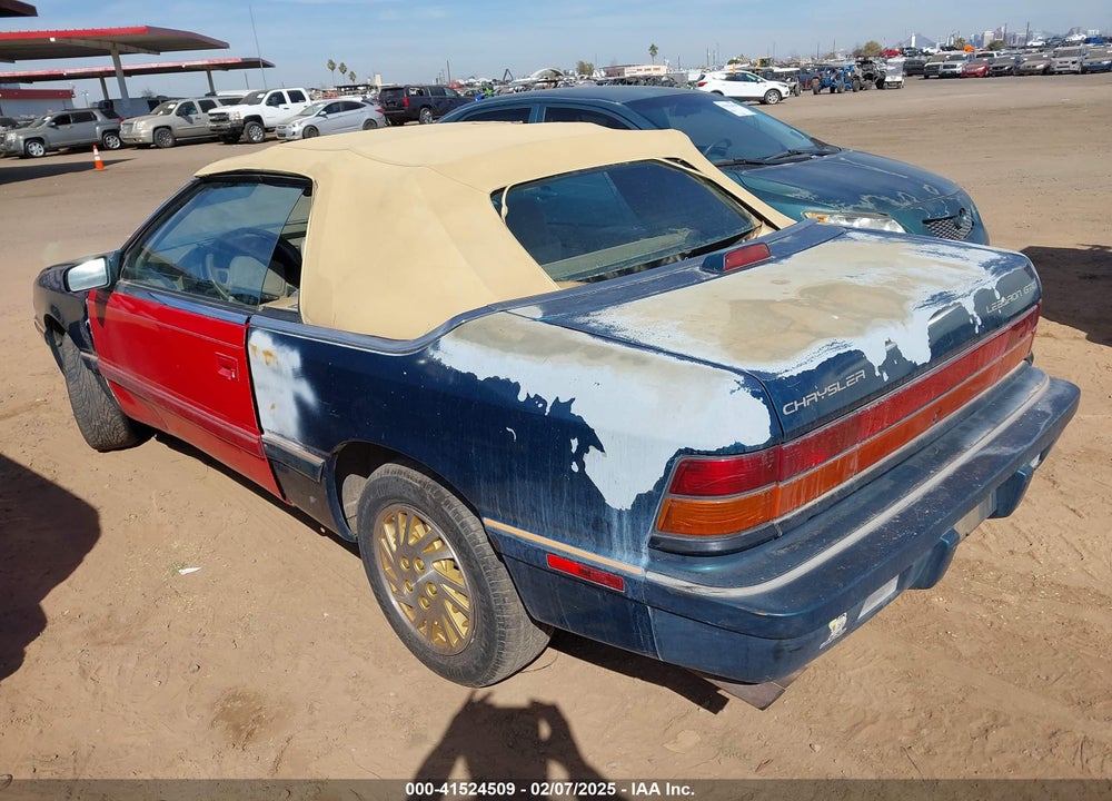 1995 CHRYSLER LEBARON GTC VIN: 1C3EU4531SF507062