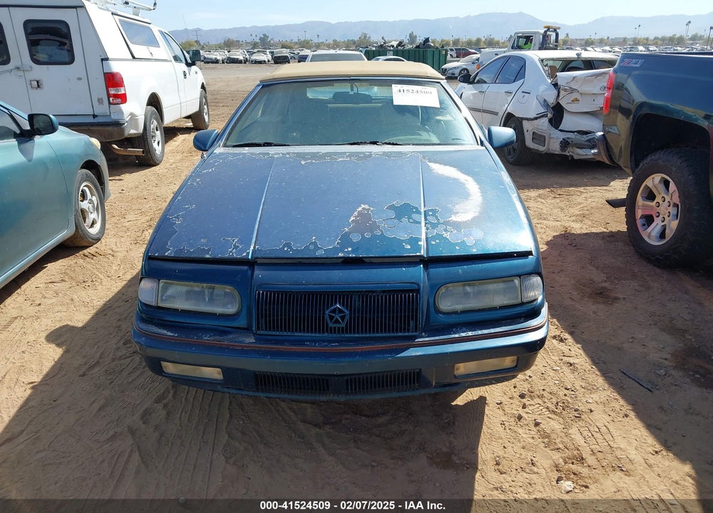1995 CHRYSLER LEBARON GTC VIN: 1C3EU4531SF507062