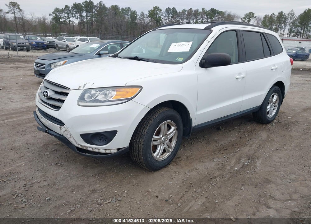 2012 HYUNDAI SANTA FE GLS VIN: 5XYZG3AB9CG144214