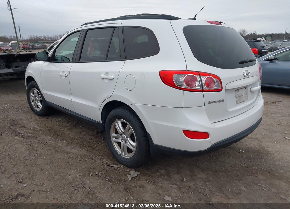 2012 HYUNDAI SANTA FE GLS VIN: 5XYZG3AB9CG144214