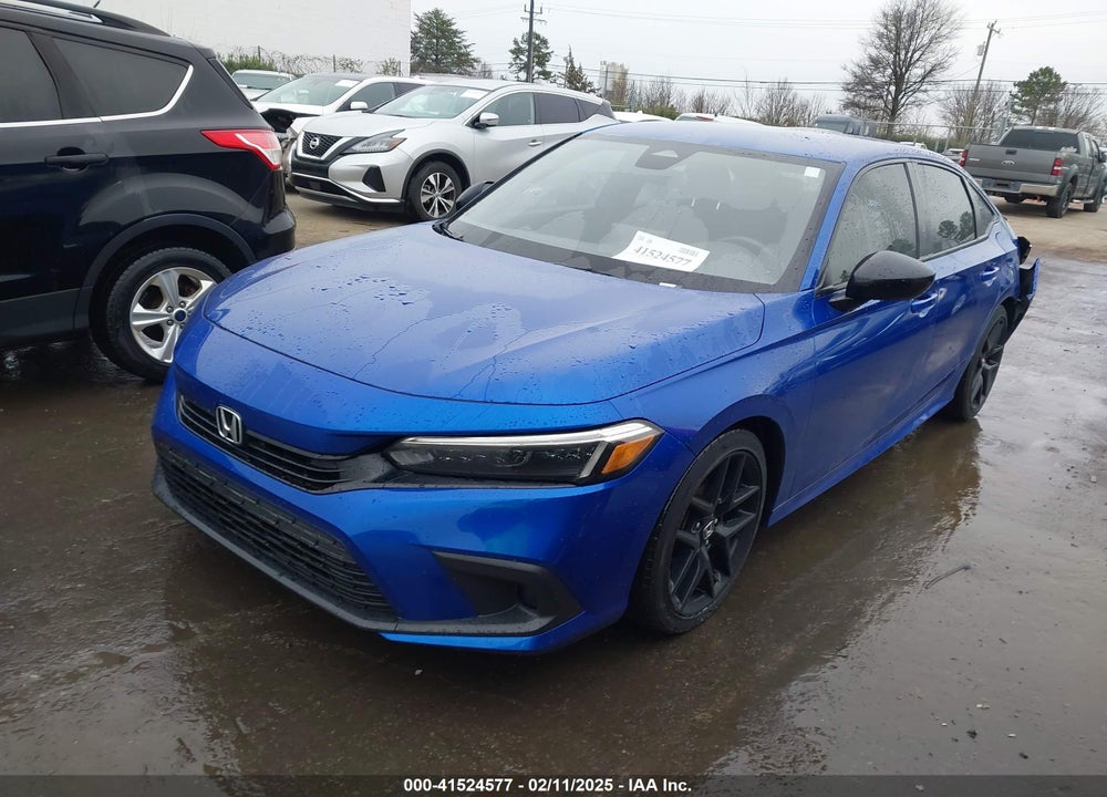 2022 HONDA CIVIC VIN: 2HGFE2F56NH595922