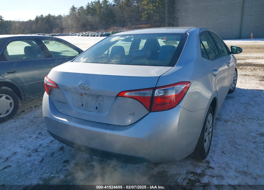 2016 TOYOTA COROLLA VIN: 2T1BURHE8GC493640