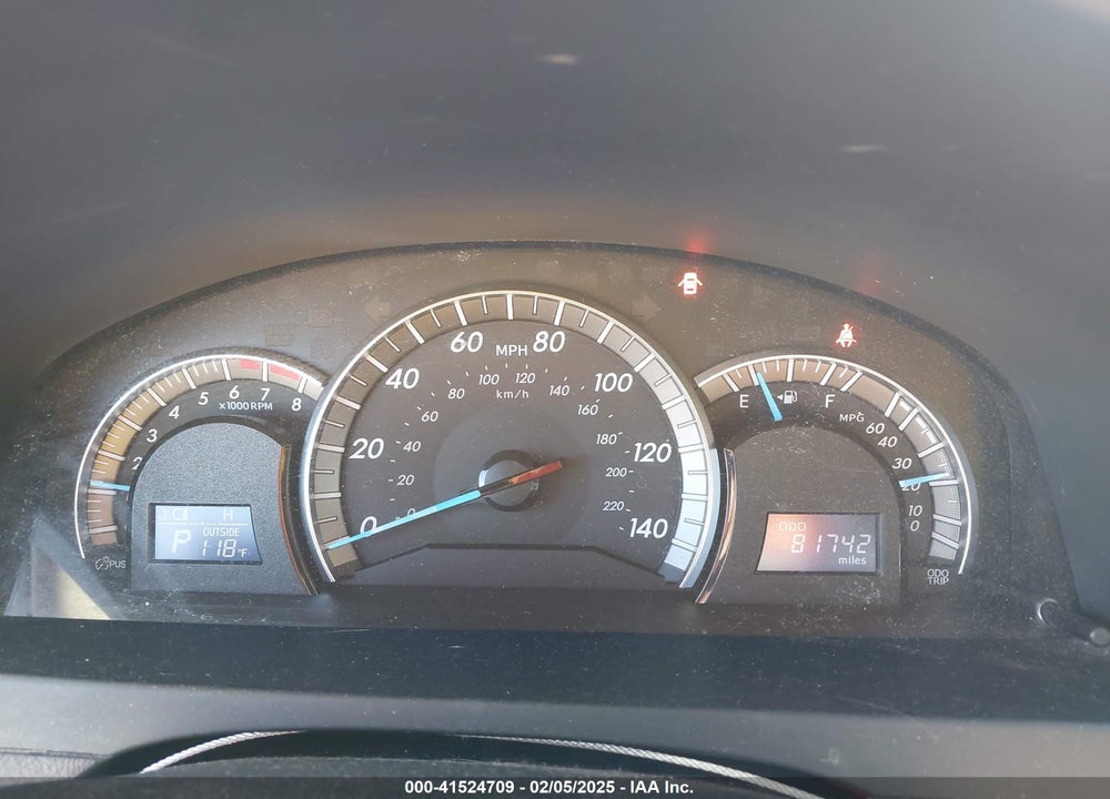 2013 TOYOTA CAMRY SE VIN: 4T1BF1FKXDU216583