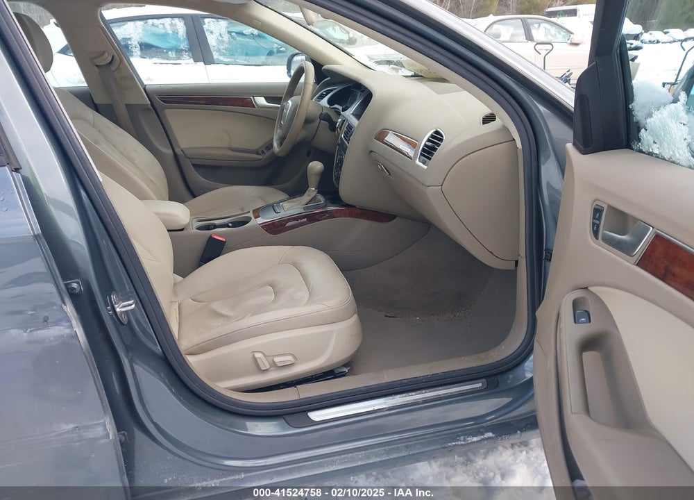 2012 AUDI A4 2.0T PREMIUM VIN: WAUBFAFL5CN019419