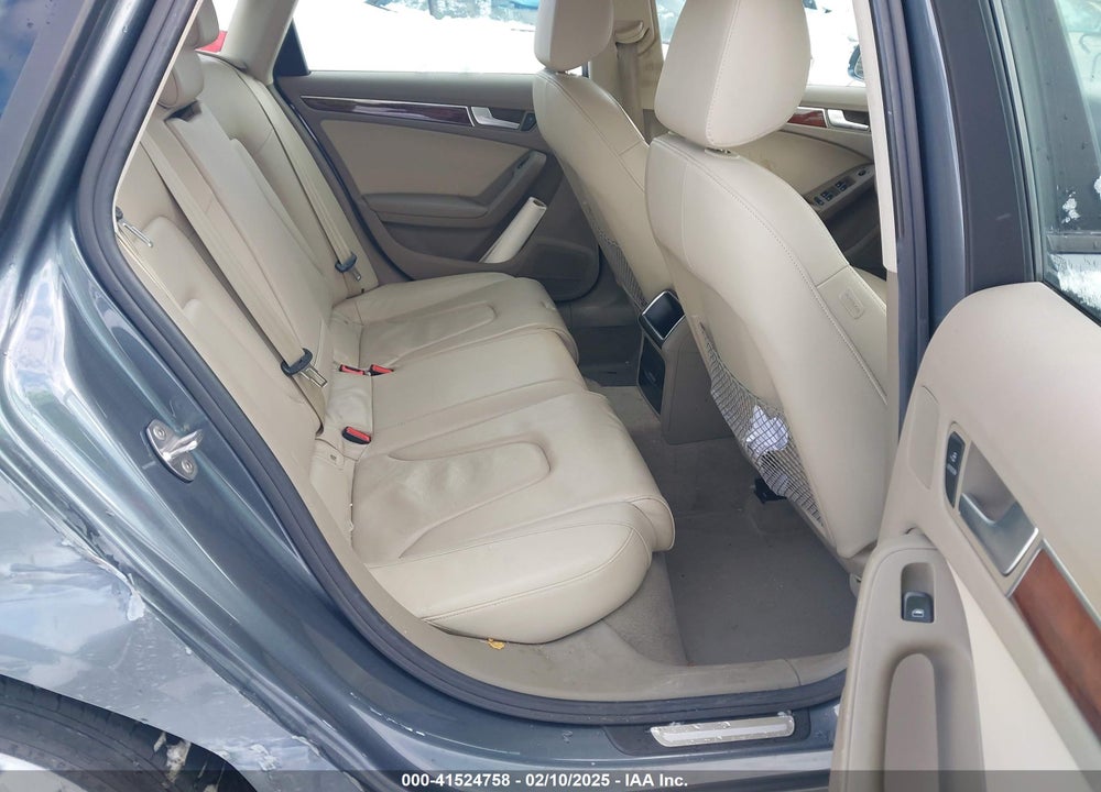 2012 AUDI A4 2.0T PREMIUM VIN: WAUBFAFL5CN019419