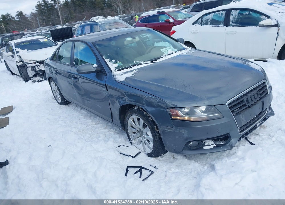 2012 AUDI A4 2.0T PREMIUM VIN: WAUBFAFL5CN019419