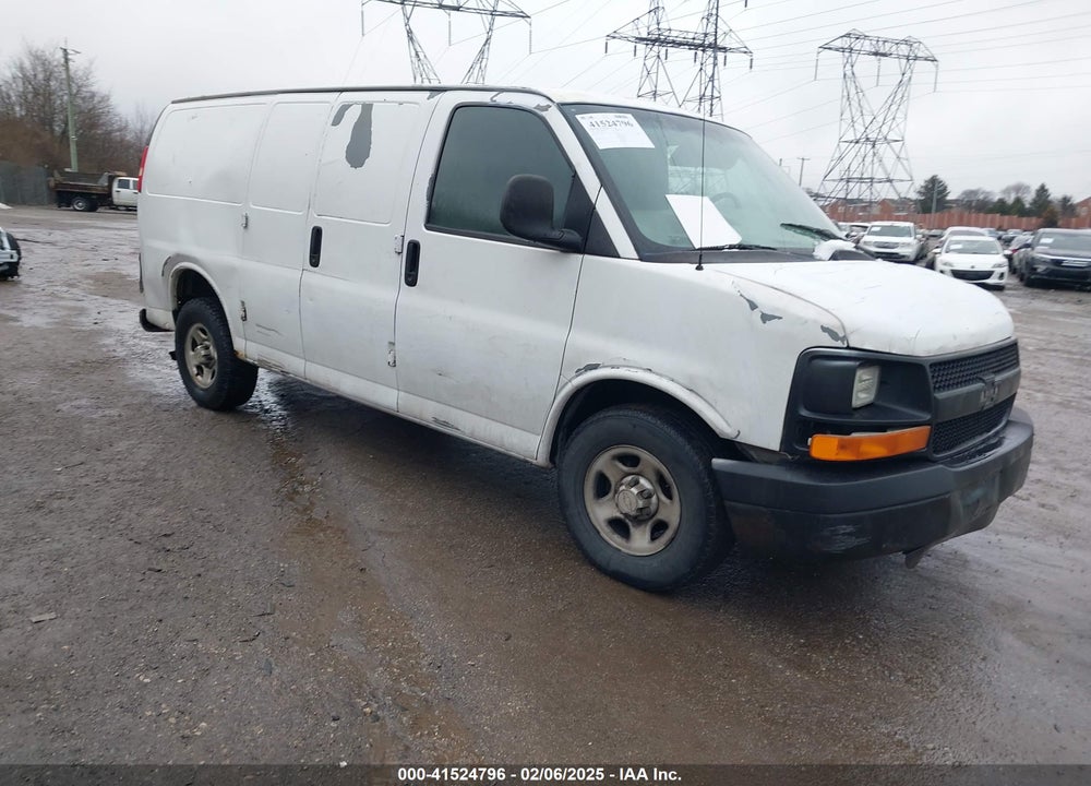 2007 CHEVROLET EXPRESS WORK VAN VIN: 1GCFG15X871141937
