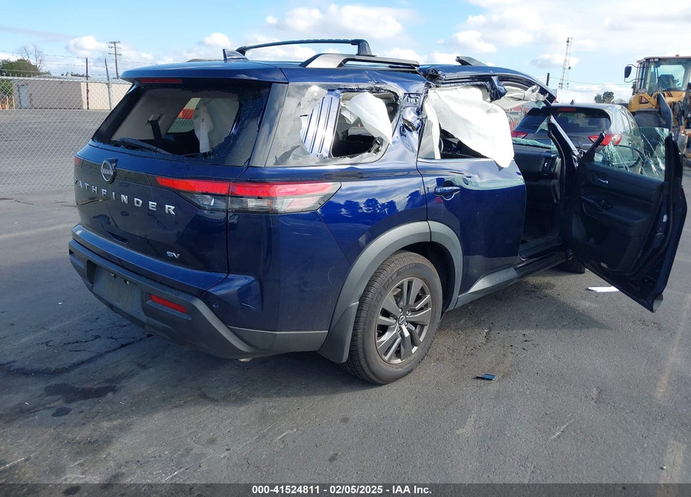 2022 NISSAN PATHFINDER SV 2WD VIN: 5N1DR3BA2NC256527