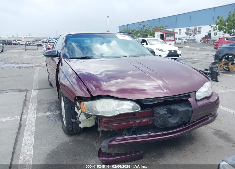2002 CHEVROLET MONTE CARLO SS VIN: 2G1WX15K429200306