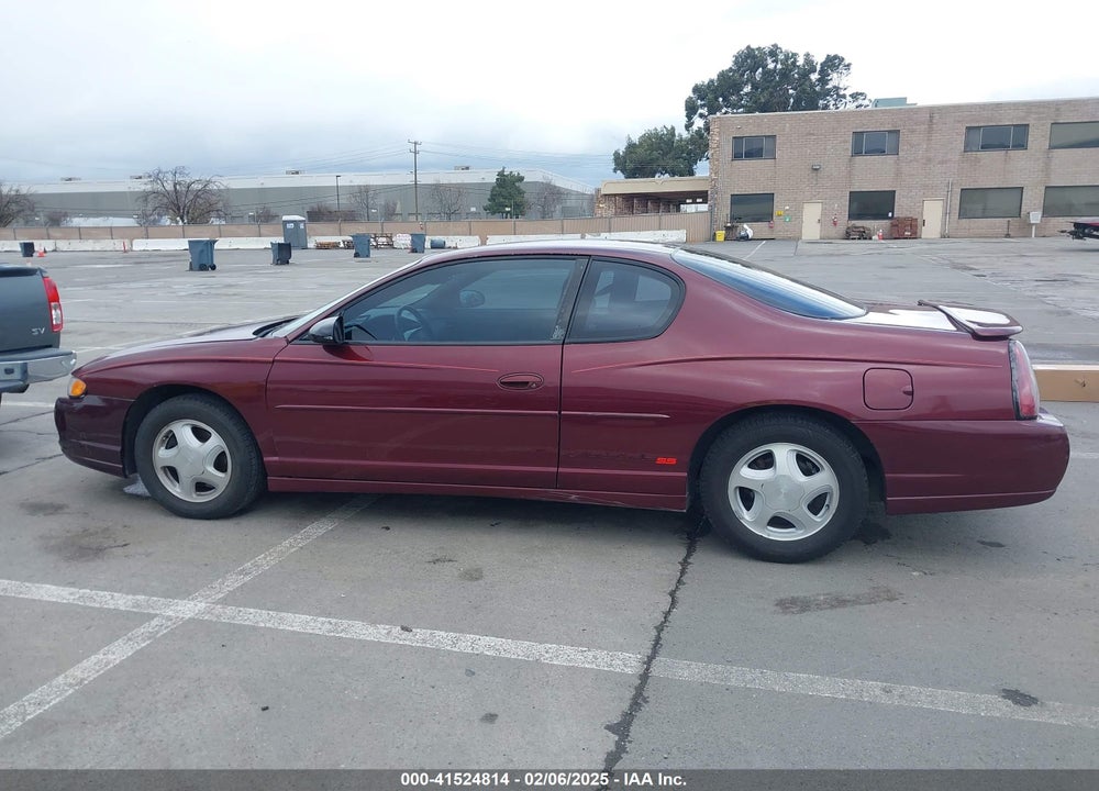 2002 CHEVROLET MONTE CARLO SS VIN: 2G1WX15K429200306