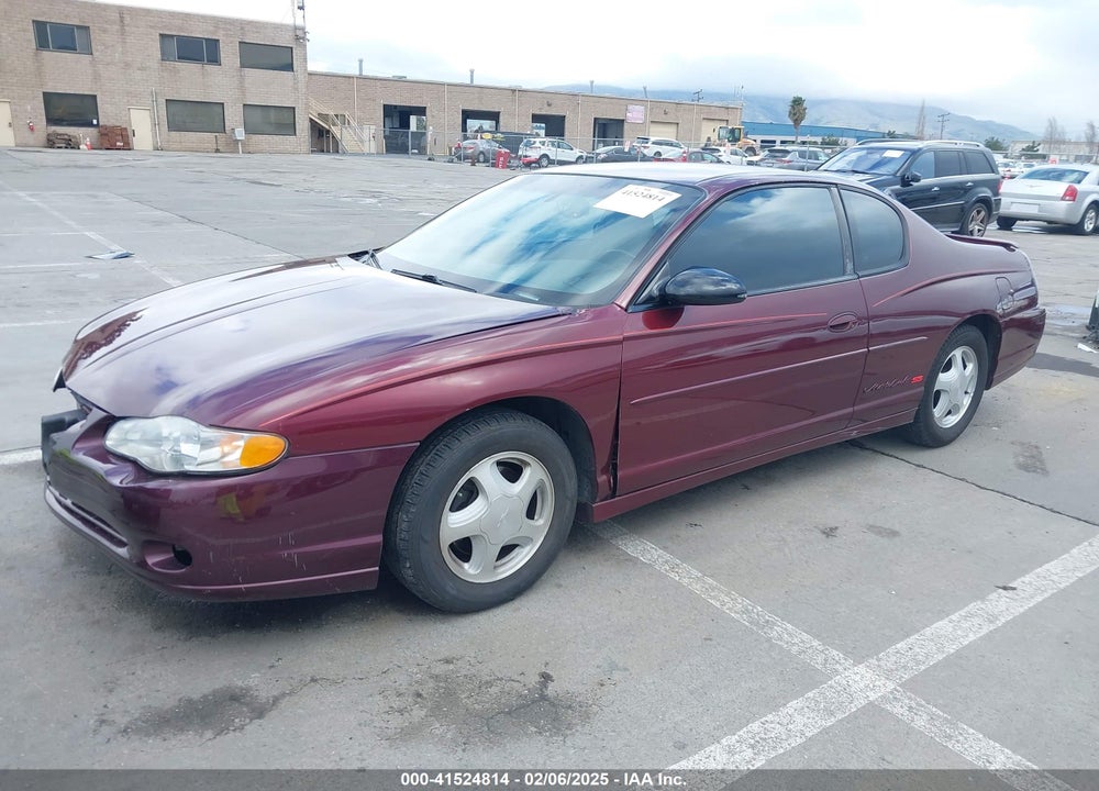2002 CHEVROLET MONTE CARLO SS VIN: 2G1WX15K429200306