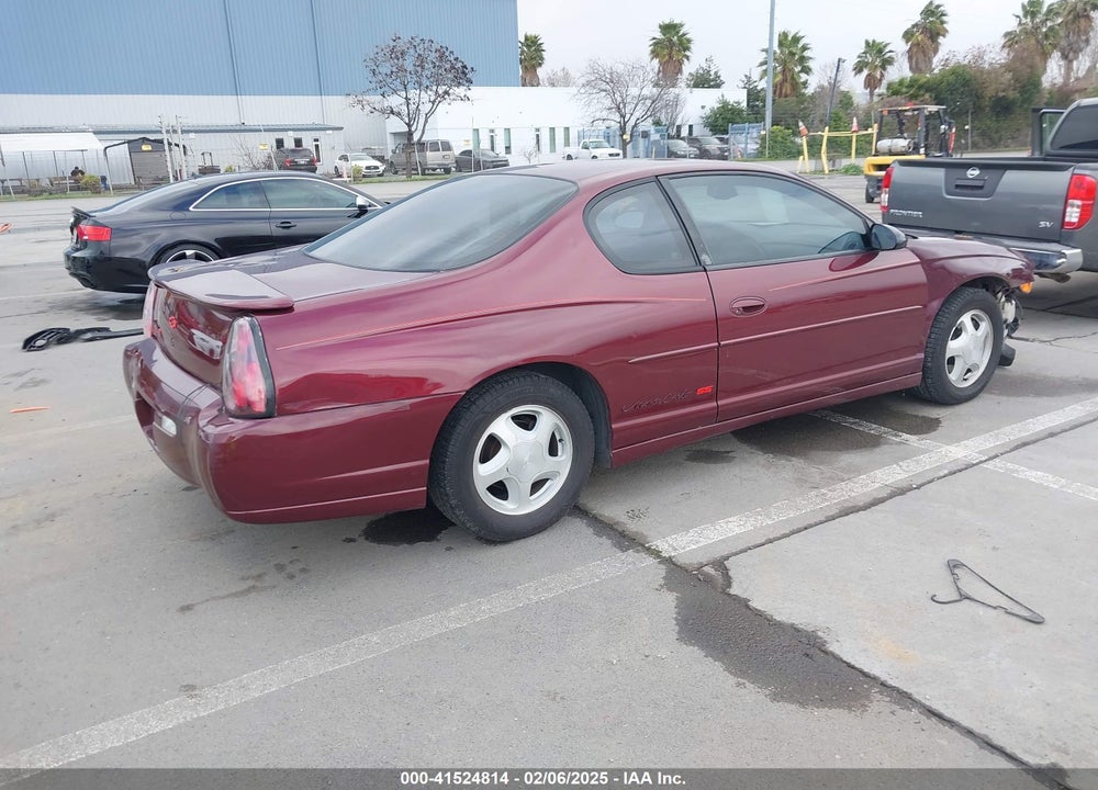 2002 CHEVROLET MONTE CARLO SS VIN: 2G1WX15K429200306