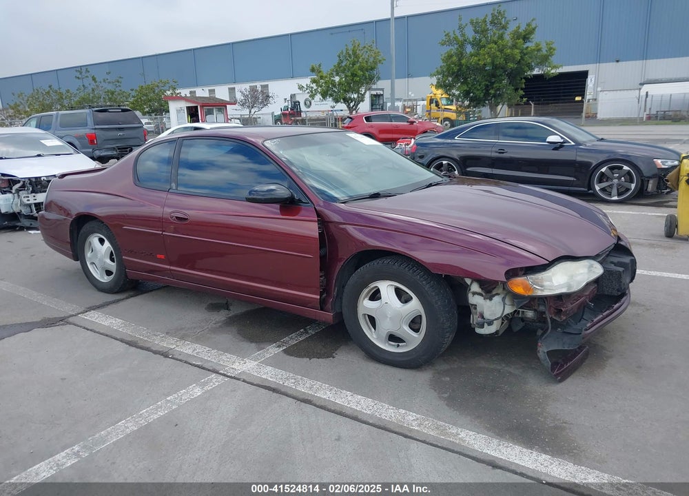 2002 CHEVROLET MONTE CARLO SS VIN: 2G1WX15K429200306