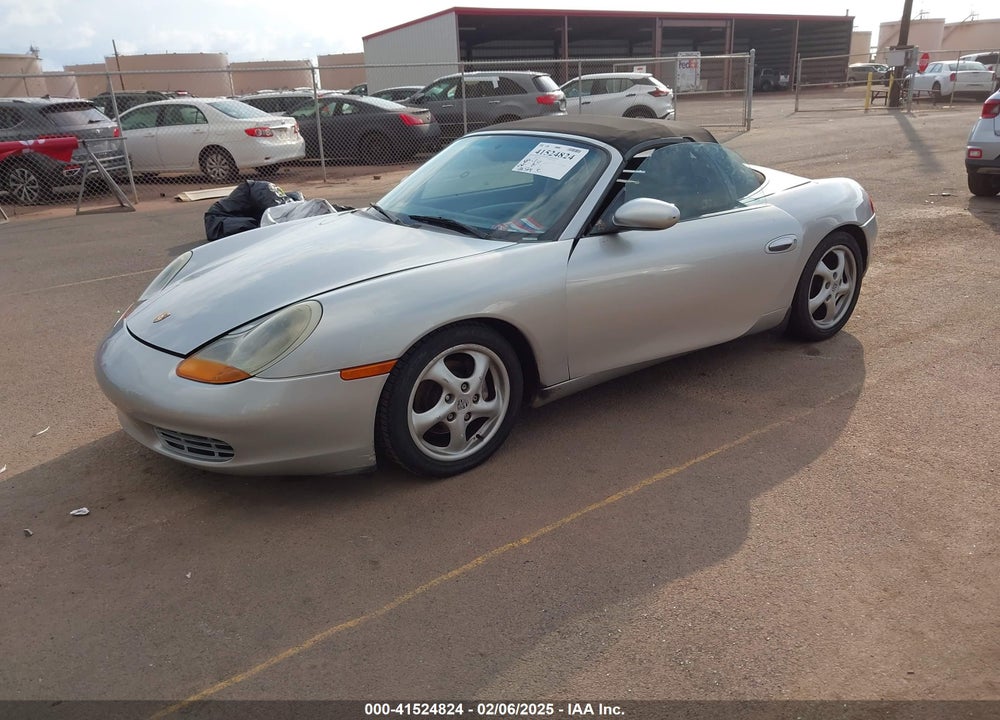 1997 PORSCHE BOXSTER VIN: WP0CA2982VS620956