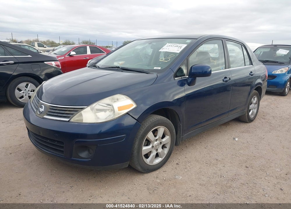 2007 NISSAN VERSA VIN: 3N1BC11E47L449116