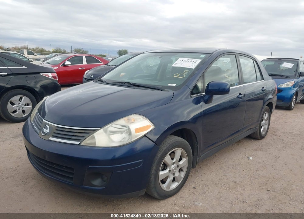 2007 NISSAN VERSA VIN: 3N1BC11E47L449116