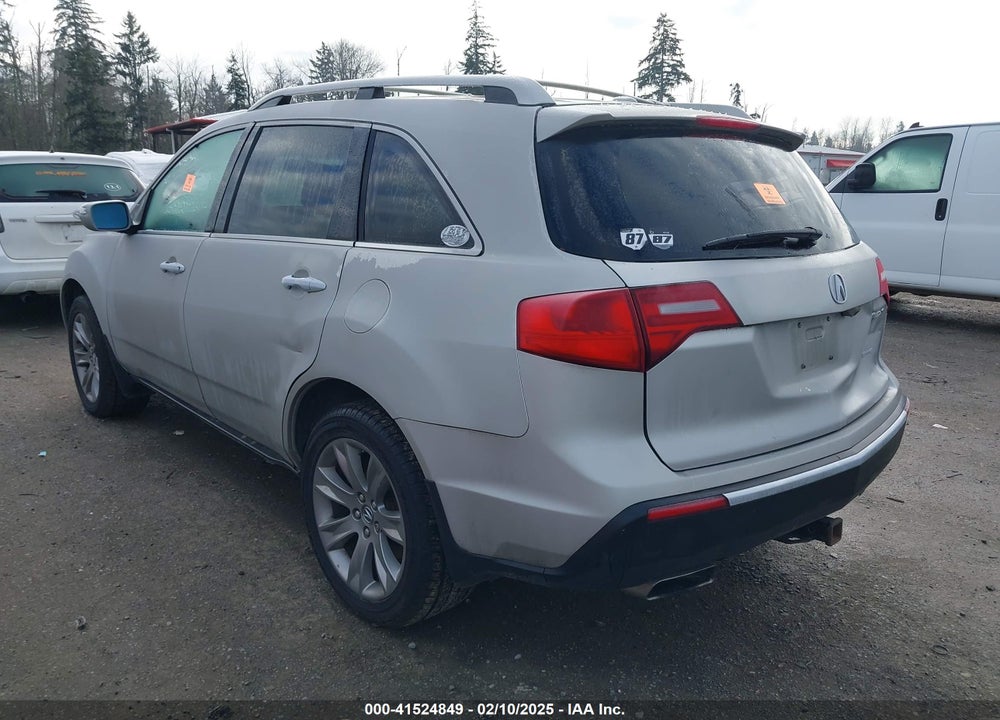 2013 ACURA MDX VIN: 2HNYD2H69DH521807