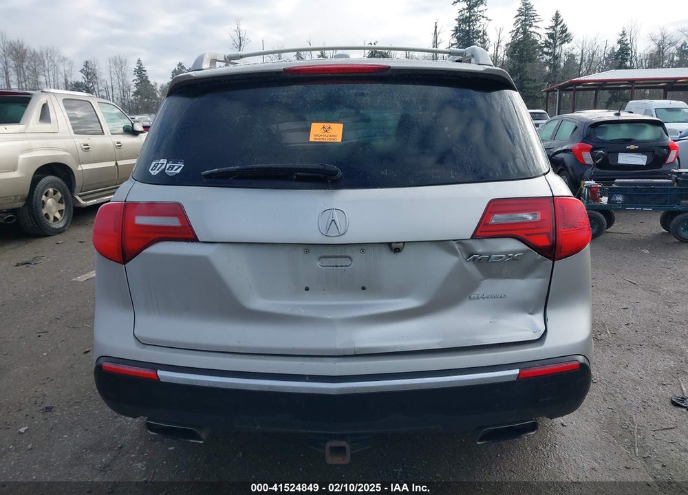 2013 ACURA MDX VIN: 2HNYD2H69DH521807