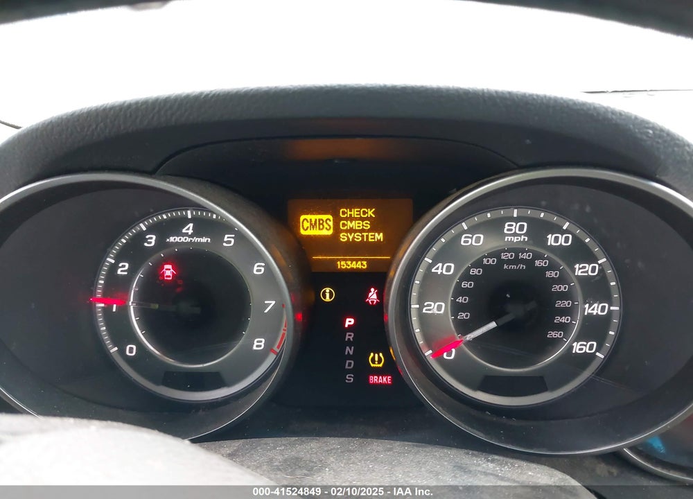 2013 ACURA MDX VIN: 2HNYD2H69DH521807