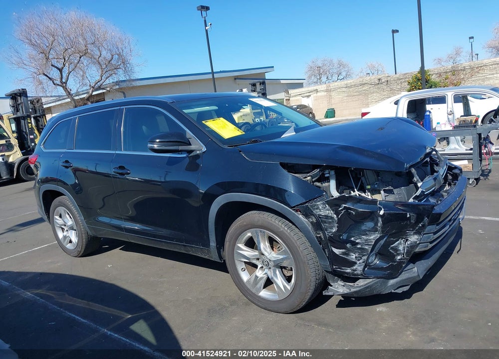 2019 TOYOTA HIGHLANDER LIMITED VIN: 5TDYZRFH0KS305699