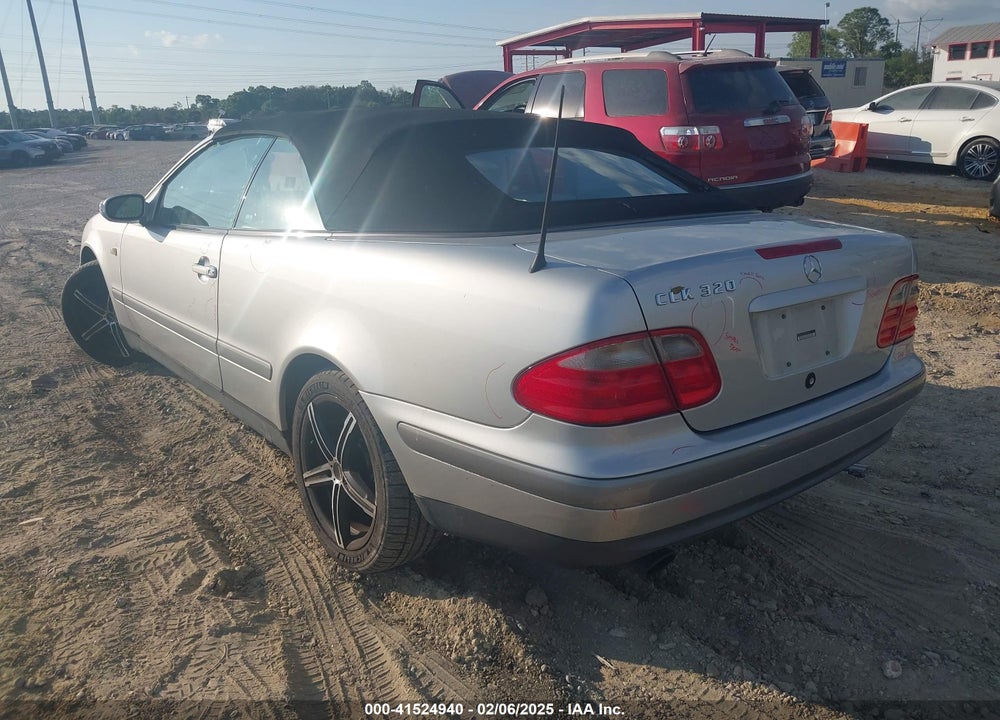 1999 MERCEDES-BENZ CLK 320 VIN: WDBLK65G4XT024292
