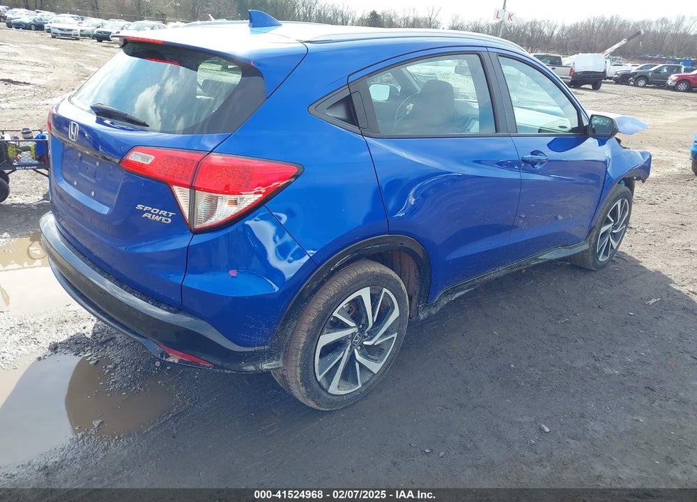 2019 HONDA HR-V VIN: 3CZRU6H16KG726269