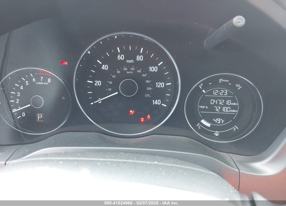 2019 HONDA HR-V VIN: 3CZRU6H16KG726269