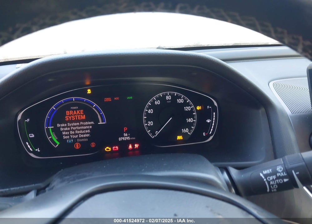 2019 HONDA ACCORD HYBRID VIN: 1HGCV3F98KA019822