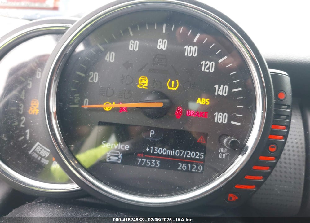 2017 MINI HARDTOP VIN: WMWXP5C35H2F61615