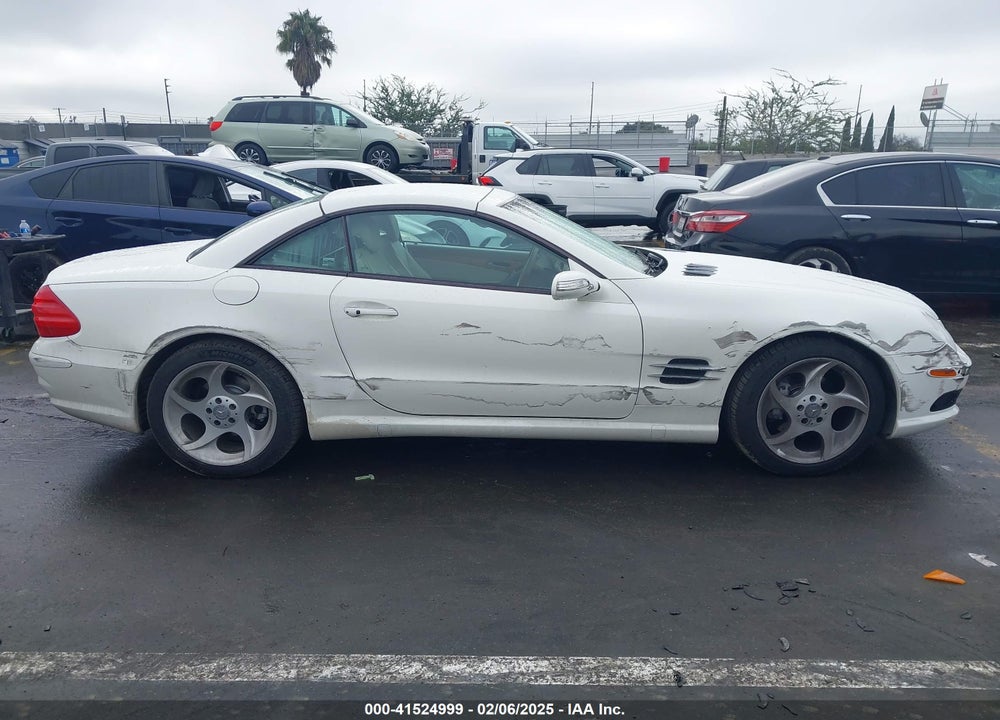 2004 MERCEDES-BENZ SL 500 VIN: WDBSK75F84F066502