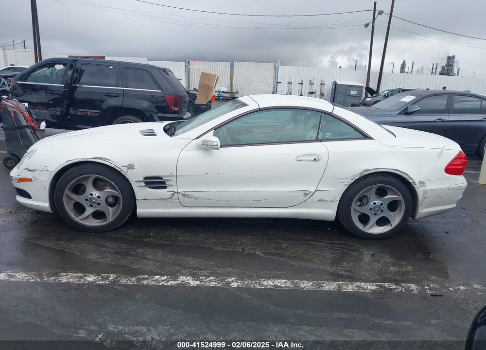 2004 MERCEDES-BENZ SL 500 VIN: WDBSK75F84F066502