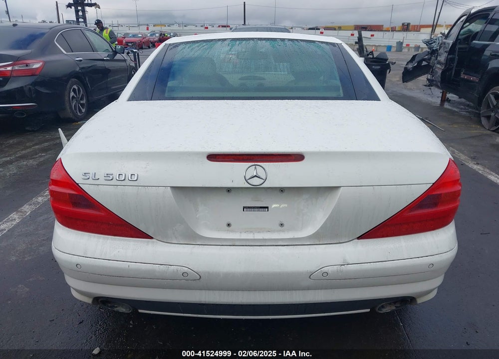 2004 MERCEDES-BENZ SL 500 VIN: WDBSK75F84F066502