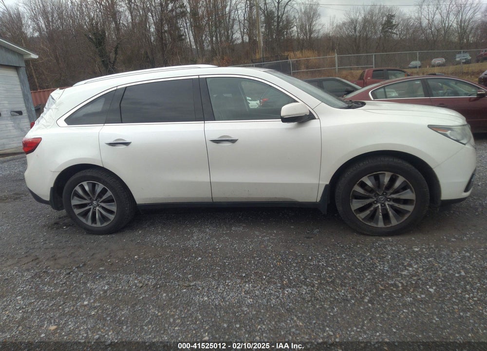 2014 ACURA MDX TECHNOLOGY PKG W/ENTERTAINMENT PKG VIN: 5FRYD4H65EB026396