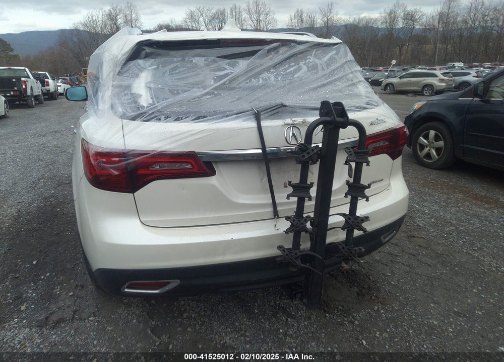 2014 ACURA MDX TECHNOLOGY PKG W/ENTERTAINMENT PKG VIN: 5FRYD4H65EB026396